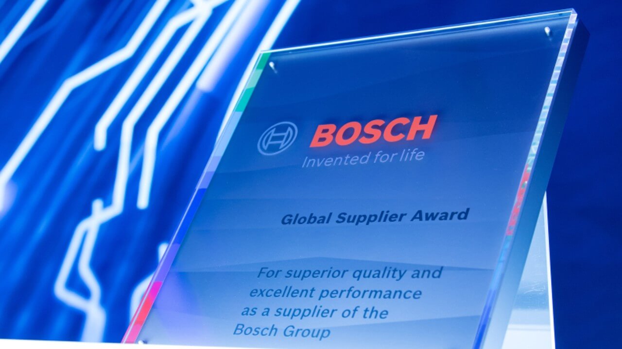 Bosch honors the pick of its suppliers from around the world with the Bosch Global Supplier Award | Picture: Bosch