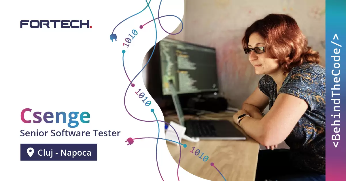 Csenge Tomita joined Fortech in 2015 to launch her software testing career.
